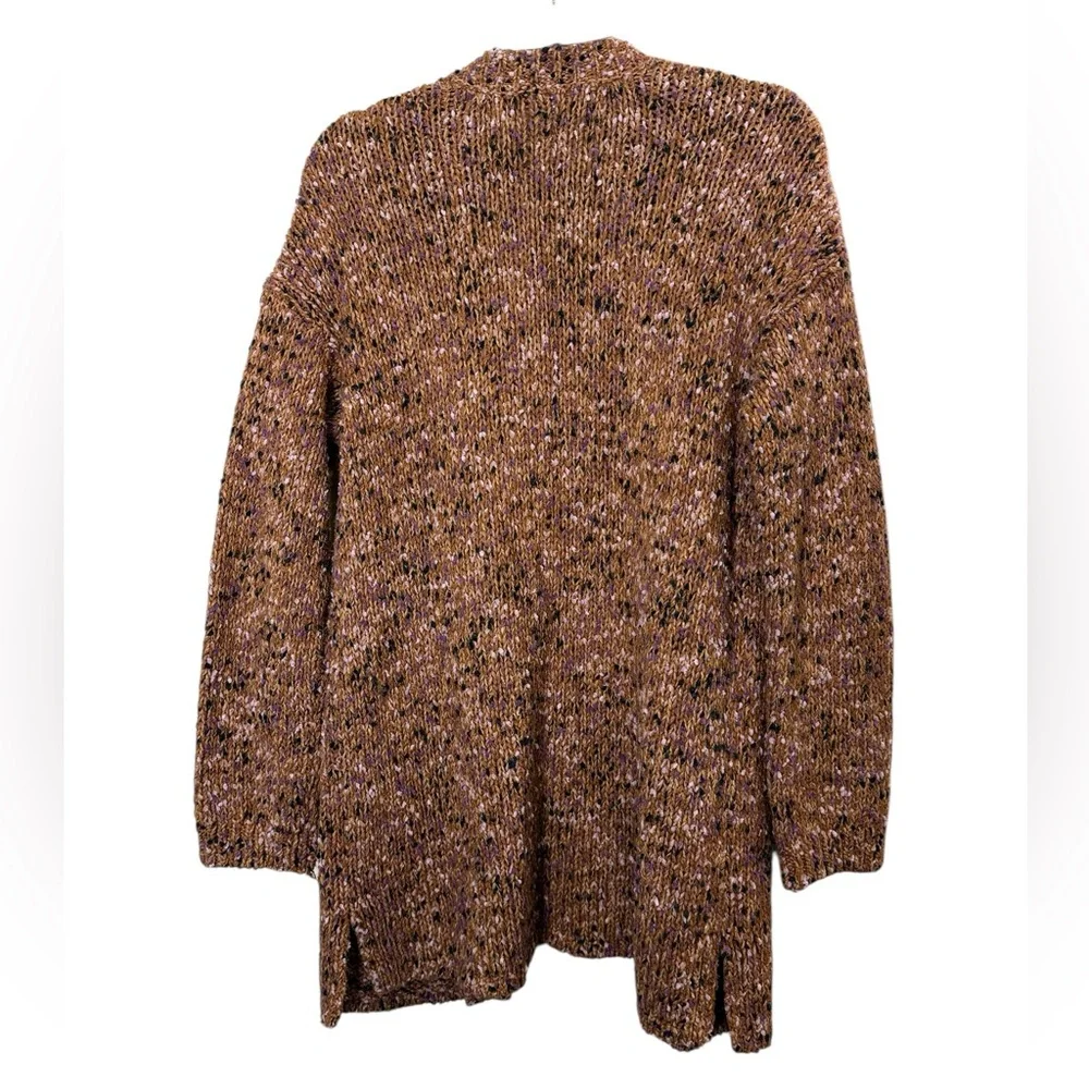 J. Jill Utopia Mixed-Textures Open Front Cardigan Sweater sz M - Picture 4 of 10